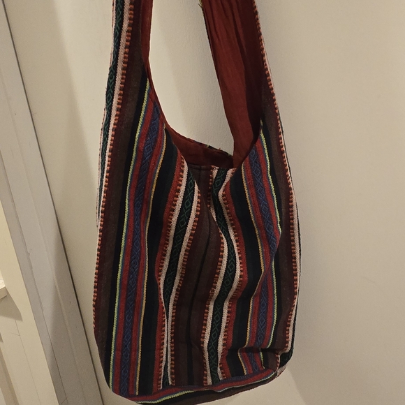 Multicolor Striped Women's Bag - Picture 8 of 8